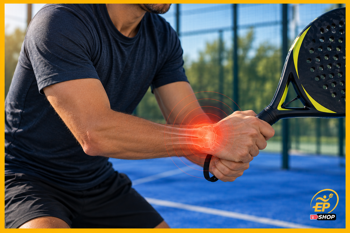Douleur au poignet au padel : causes et solutions