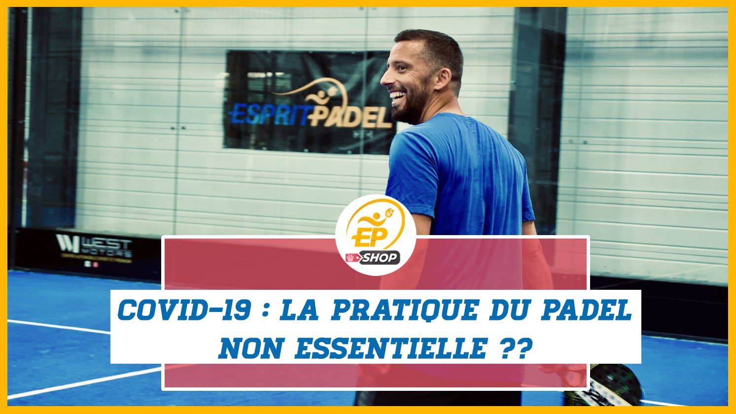 pratique du padel pendant le covid