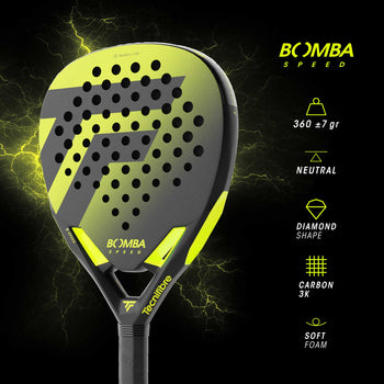 Raquette de padel Tecnifibre Bomba Speed - Esprit Padel Shop