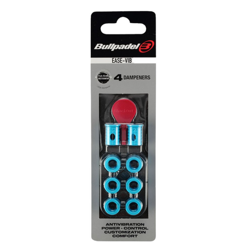 Antivibradores Bullpadel x4 Azul - Esprit Padel Shop