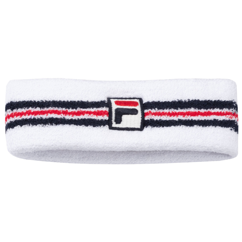 Bandeau éponge Fila Jacob Blanc - Esprit Padel Shop