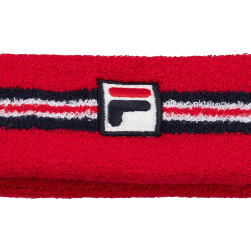 Bandeau éponge Fila Jacob Rouge - Esprit Padel Shop