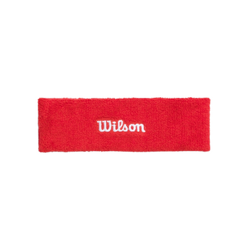 Wilson badstof hoofdband OS Rood - Esprit Padel Shop