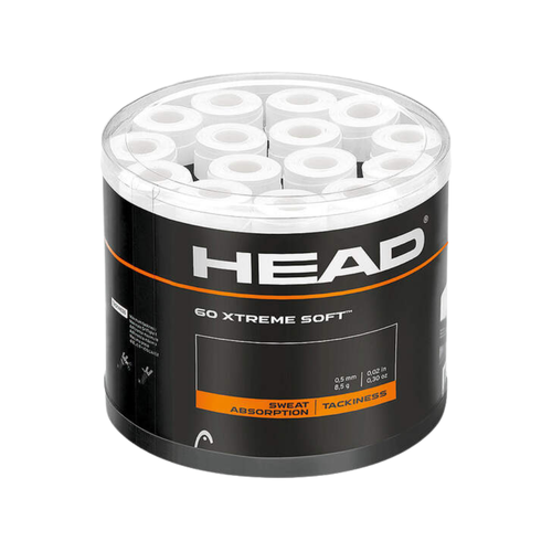 Boîte de 60 Surgrips Head Xtreme Soft Blanc - Esprit Padel Shop
