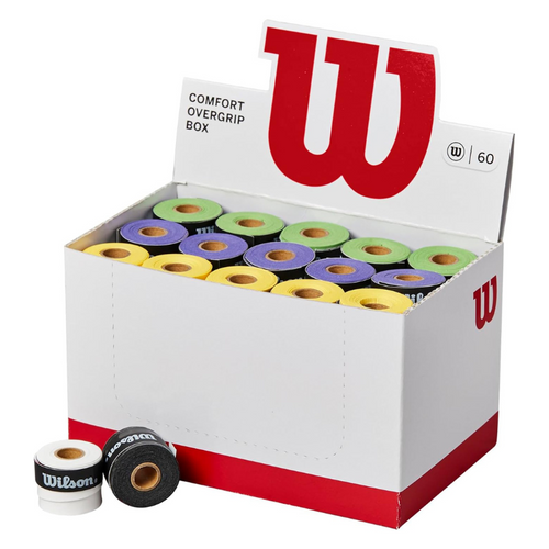 Caja de overgrips Wilson Overgrip Comfort Colores x60 Cerrada - Esprit Padel Shop