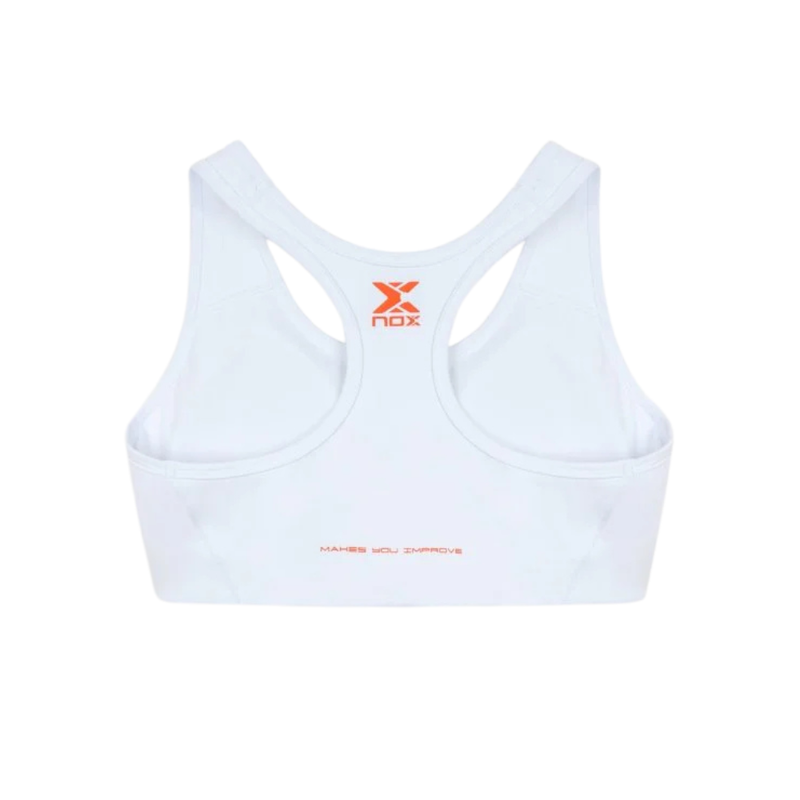 Brassière Nox Team Blanc Femme - Esprit Padel Shop