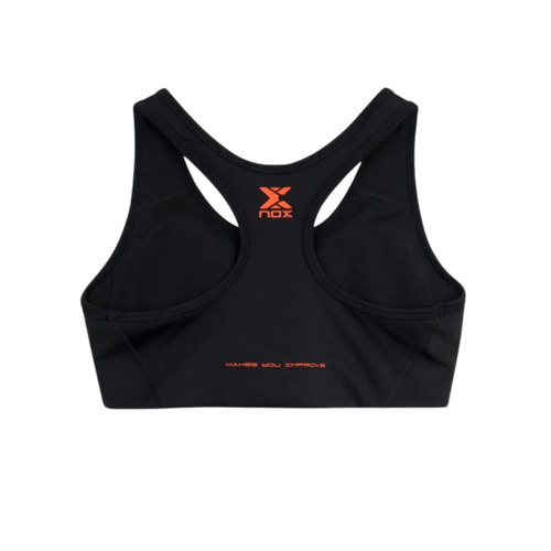 Nox Team Women's Black Sports Bra - Esprit Padel Shop