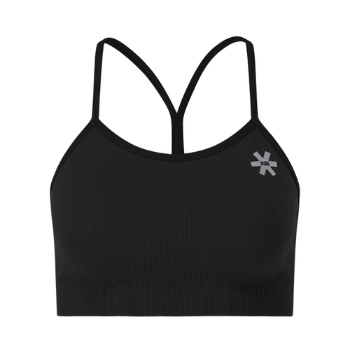 Sujetador deportivo Osaka Seamless Strap negro para mujer - Esprit Padel Shop