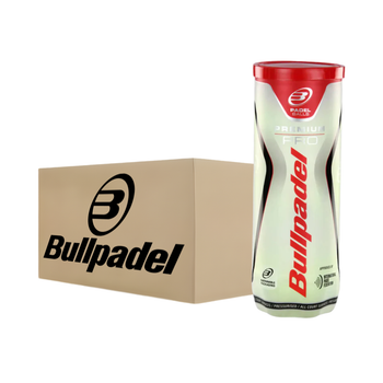 Carton de 24 tubes de balles Bullpadel Premium Pro - Esprit Padel Shop