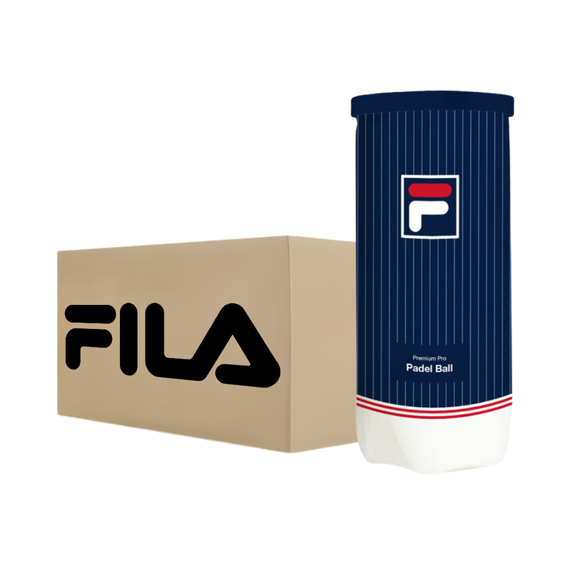Carton de 24 tubes de balles Fila Premium Pro - Esprit Padel Shop