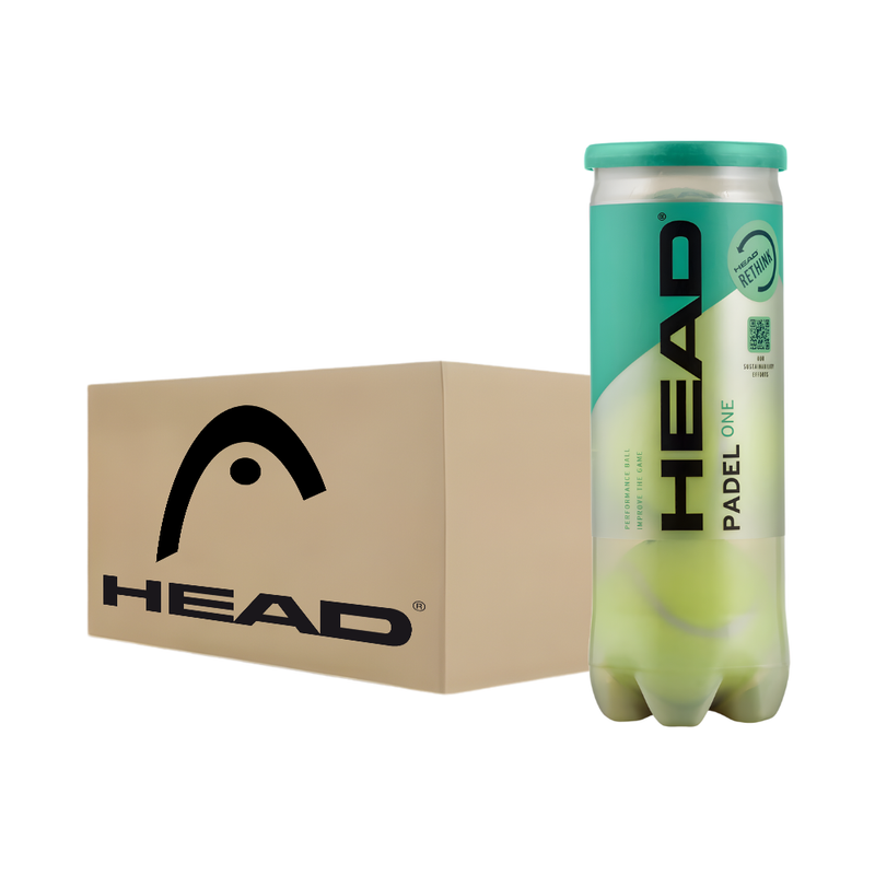 Carton de 24 tubes de balles Head Padel One x Esprit Padel Shop - Esprit Padel Shop