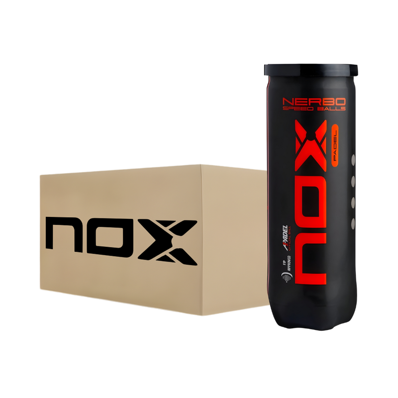 Carton de 24 tubes de balles Nox Nerbo - Esprit Padel Shop
