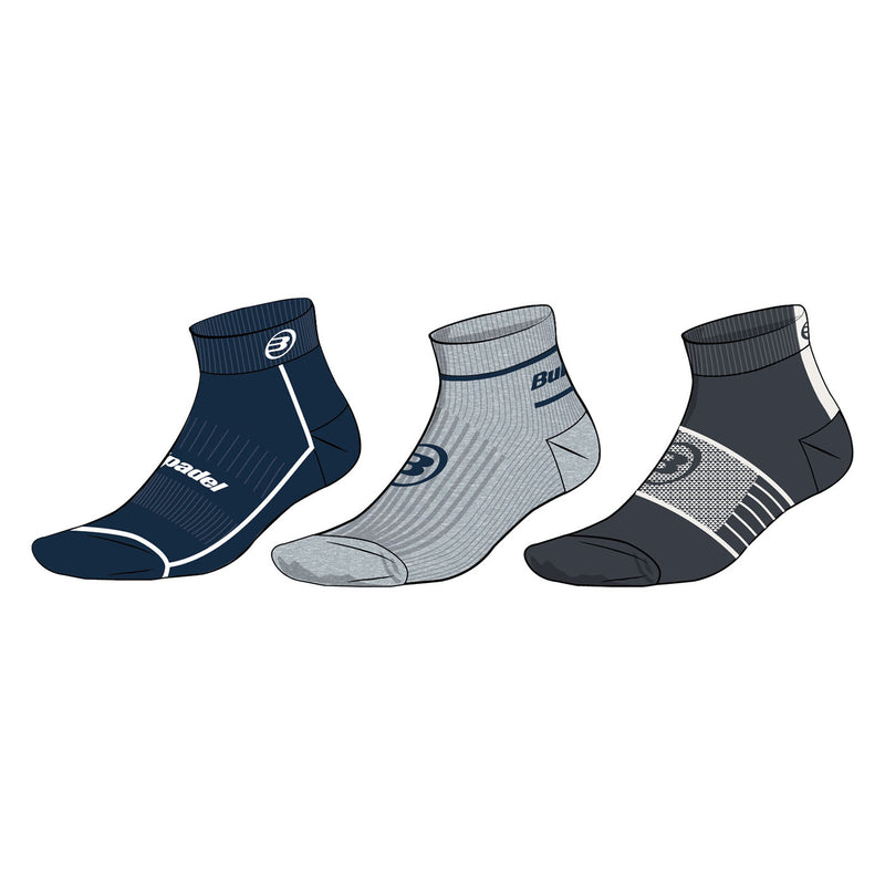 Chaussettes Bullpadel BP254 x3 - Esprit Padel Shop