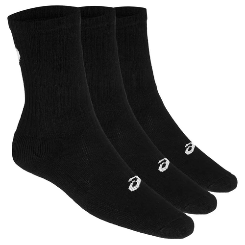 Socks Asics Crew Black x3 - Esprit Padel Shop