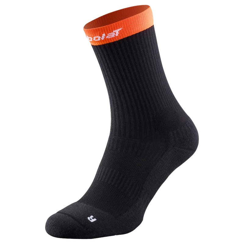 Chaussettes Babolat Socks Feel Noir - Esprit Padel Shop