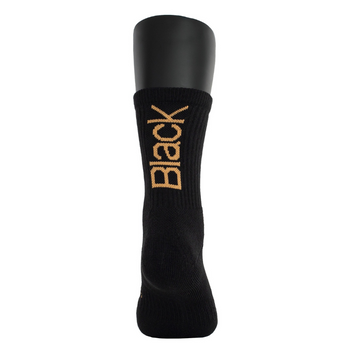 Black Crown Pro Altos Socks Black/Yellow - Esprit Padel Shop