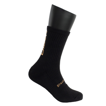 Black Crown Pro Altos Socks Black/Yellow - Esprit Padel Shop