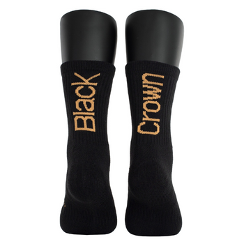 Black Crown Pro Altos Black/Yellow Socks - Esprit Padel Shop
