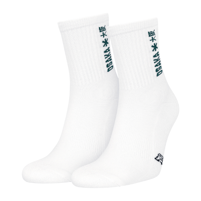 Chaussettes Osaka Duo Blanc/Vert - Esprit Padel Shop