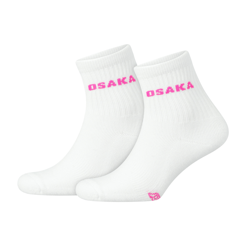 Chaussettes Osaka Short Duo Blanc/Rose - Esprit Padel Shop