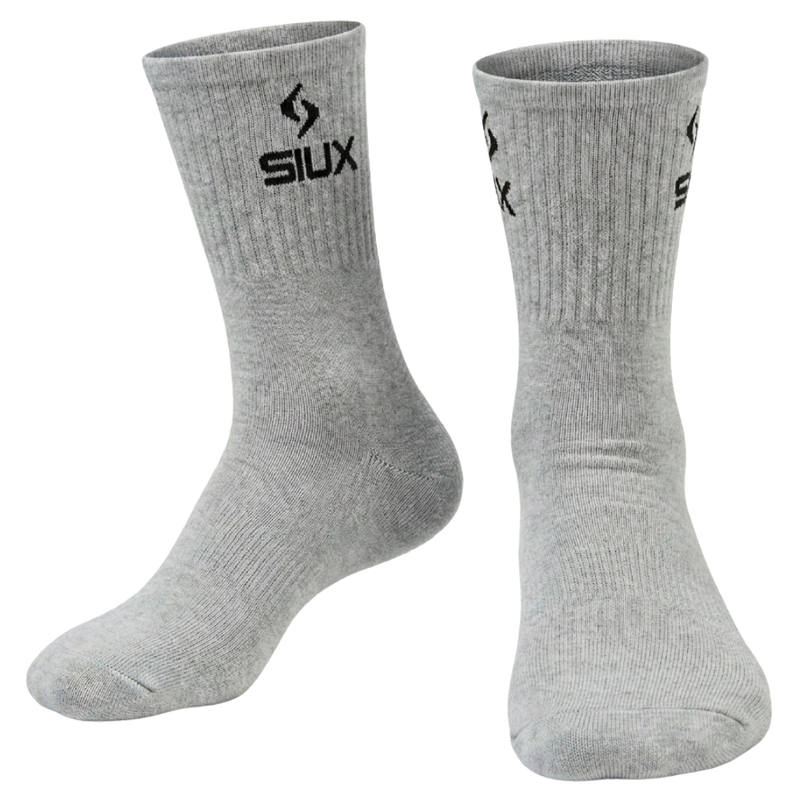 Chaussettes Siux Basic High Gris x3 - Esprit Padel Shop
