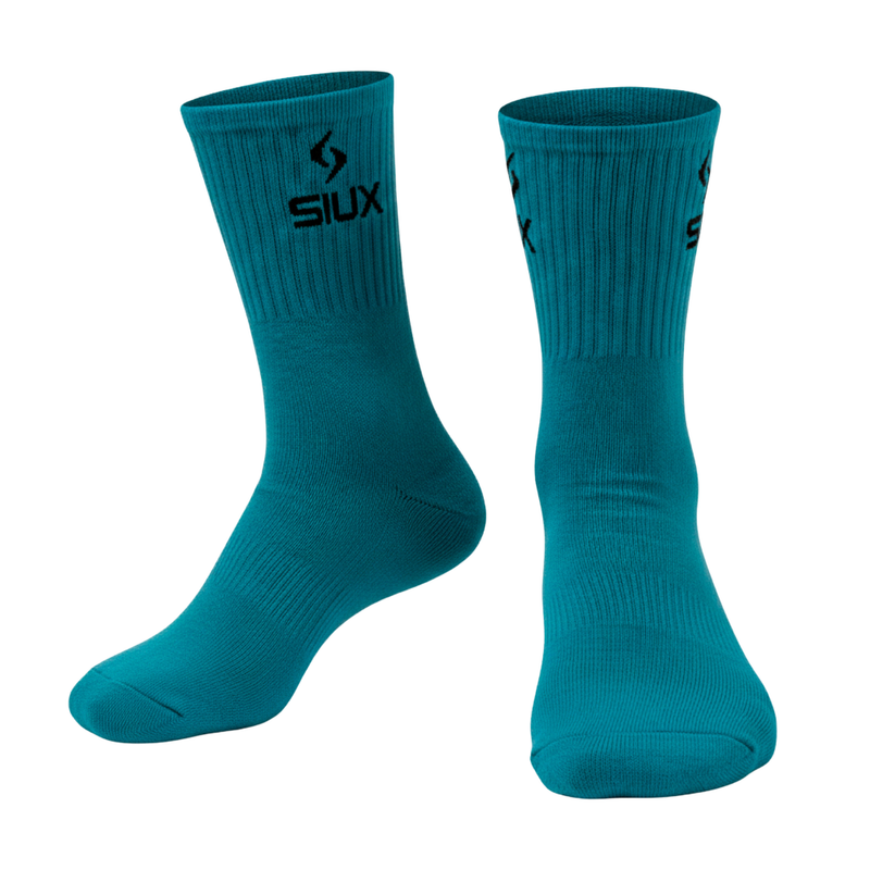 Chaussettes Siux Groove High Bleu/Bordeaux x2 - Esprit Padel Shop