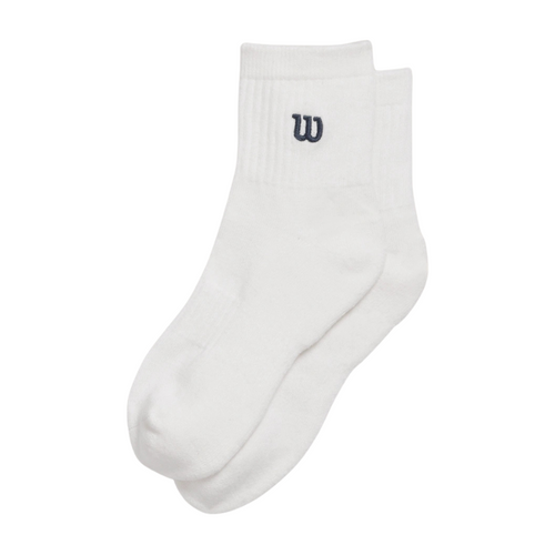Chaussettes Wilson Quarter-Lenght Blanc - Esprit Padel Shop