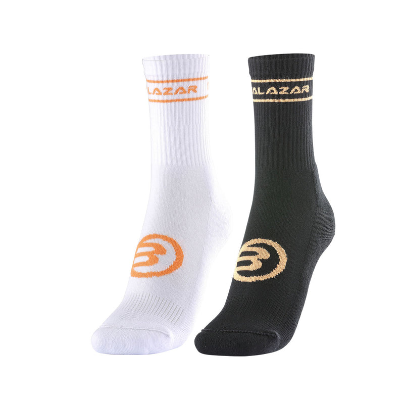 Chaussettes Bullpadel BP22As07 noir et blanc - Esprit Padel Shop