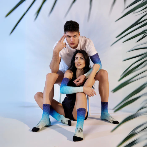 Chaussettes de compression Floky S-Mash 3D Fantasy Bali - Esprit Padel Shop