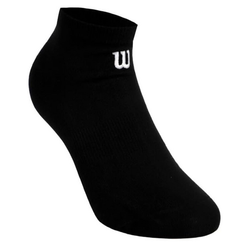 Chaussettes Wilson Ankle Noir - Esprit Padel Shop
