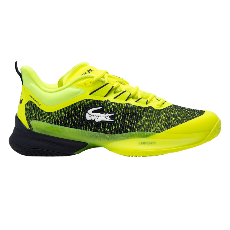 Chaussure de padel Homme Lacoste Ultra Jaune - Esprit Padel Shop