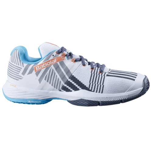 Chaussures de padel Femme Babolat Sensa Blanc Exterieur - Esprit Padel Shop