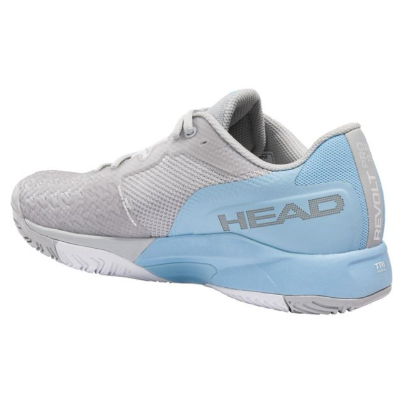 Chaussures de padel Femme Head Revolt 3.5 Blanc/Bleu 3q - Esprit Padel Shop