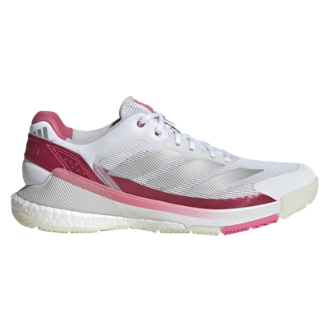 ADIDAS CRAZYQUICK PADEL BOOST FEMME BLANC/ROSE Esprit Padel Shop