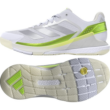 Chaussures de padel Femme Adidas Crazy Quick Boost Blanc/Vert - Esprit Padel Shop
