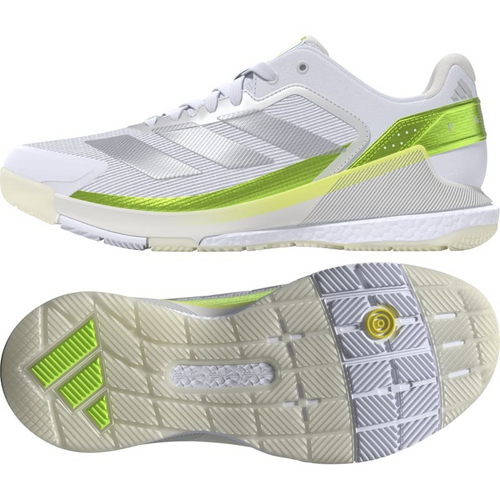 Chaussures de padel Femme Adidas Crazy Quick Boost Blanc/Vert - Esprit Padel Shop