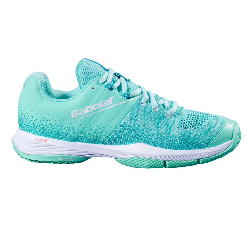Chaussures de padel Femme Babolat Sensa Bleu Clair - Esprit Padel Shop