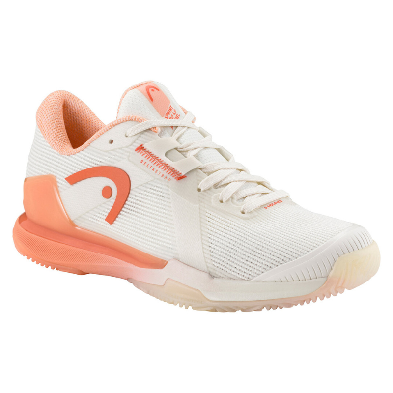 Chaussures de padel Femme Head Sprint Pro 4.0 Blanc/Rose - Esprit Padel Shop
