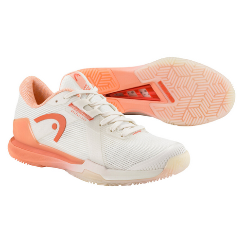 Chaussures de padel Femme Head Sprint Pro 4.0 Blanc/Rose - Esprit Padel Shop