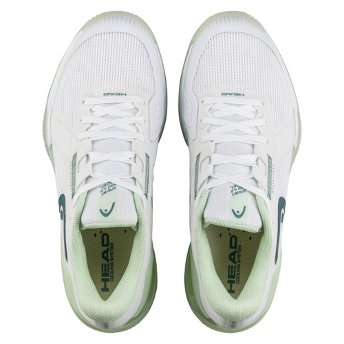 Chaussures de padel Femme Head Sprint Pro 4.0 Blanc/Vert - Esprit Padel Shop