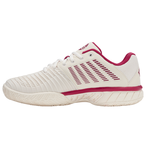 Chaussures de padel Femme K-Swiss Express Light 3 Padel Blanc/Rose - Esprit Padel Shop