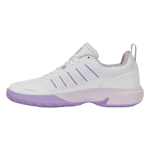 Scarpe padel Pantaloncini K-Swiss Ultra da donna Padel Bianco/Viola - Esprit Padel Negozio