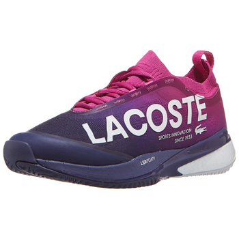 Chaussures de padel Femme Lacoste Lite Clay Rose - Esprit Padel Shop
