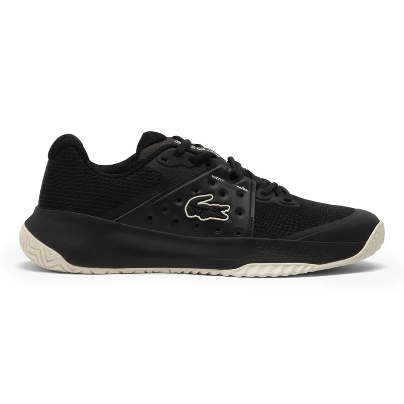 Chaussures de padel Femme Lacoste Power Serve Noir - Esprit Padel Shop