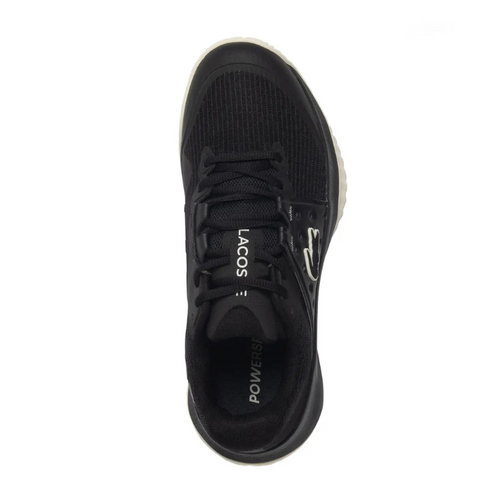 Chaussures de padel Femme Lacoste Power Serve Noir - Esprit Padel Shop