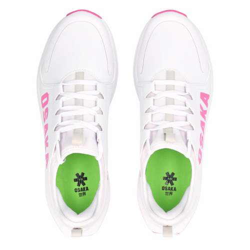 Chaussures de padel Femme Osaka Furo Blanc/Rose - Esprit Padel Shop