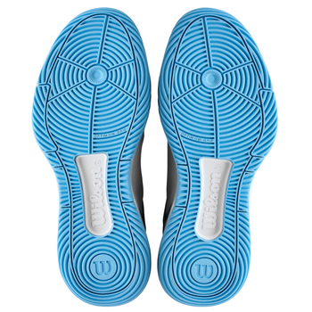 Chaussures de padel Femme Wilson Courtglide Padel Blanc/Bleu - Esprit Padel Shop