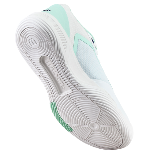Chaussures de padel Femme Wilson Courtglide Padel Blanc/Vert - Esprit Padel Shop