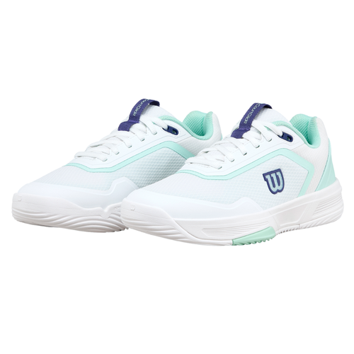 Chaussures de padel Femme Wilson Courtglide Padel Blanc/Vert - Esprit Padel Shop