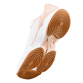 Chaussures de padel Femme Wilson Hurakn Lite Blanc/Rose - Esprit Padel Shop